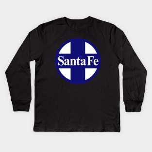 Santa Fe Railway - Railroad Kids Long Sleeve T-Shirt